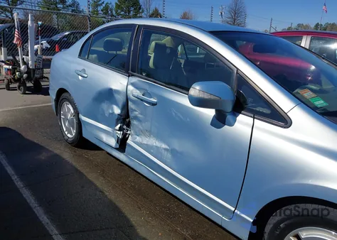 2007 Honda Civic Hybrid z USA, uszkodzony, nr VIN JHMFA36277S029610